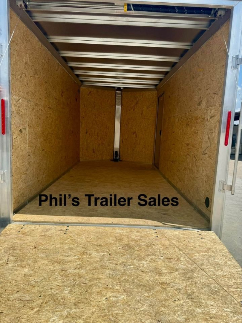 New 2025 E-Z HAULER 7X16 Cargo / Enclosed Trailer ALL ALUMINUM TRAILER
