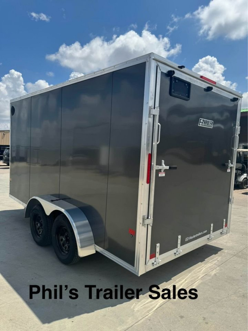 New 2025 E-Z HAULER 7X16 Cargo / Enclosed Trailer ALL ALUMINUM TRAILER