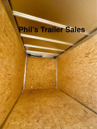 New 2025 E-Z HAULER 7X16 Cargo / Enclosed Trailer ALL ALUMINUM TRAILER