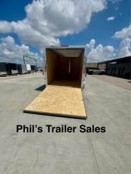 New 2025 E-Z HAULER 7X16 Cargo / Enclosed Trailer ALL ALUMINUM TRAILER