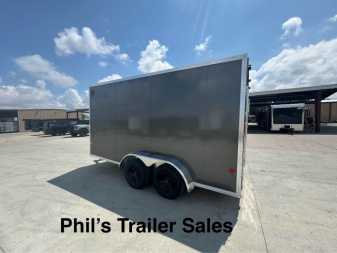 New 2025 E-Z HAULER 7X16 Cargo / Enclosed Trailer ALL ALUMINUM TRAILER