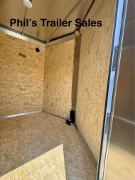 New 2025 E-Z HAULER 7X16 Cargo / Enclosed Trailer ALL ALUMINUM TRAILER