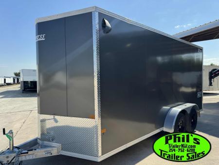 New E-Z Hauler 7X16 Cargo / Enclosed Trailer ALL ALUMINUM TRAILER ONLY WEIGHS 1580 LBS - ONLY 1 AVAILABLE AT THIS PRICE!