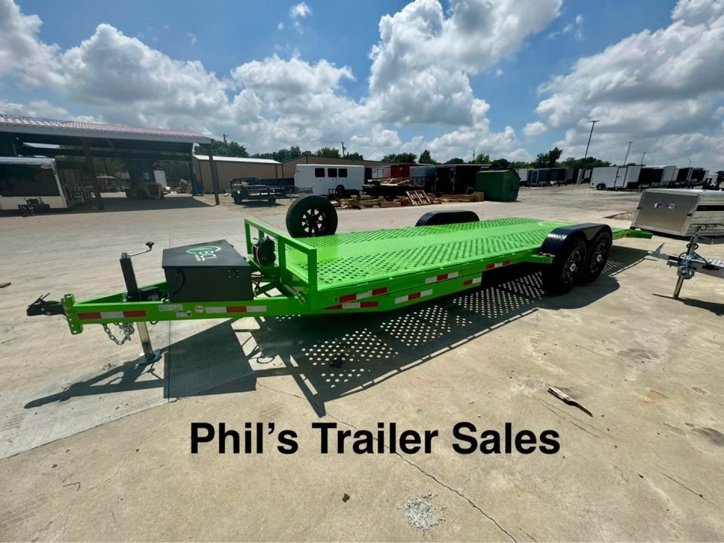 New 2024 83X24 Tilt Trailer CAR HAULER 7K AXLE HEAVY DUTY EQUIPMENT