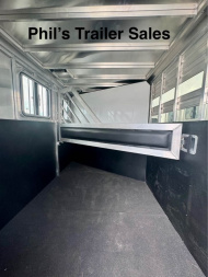 New 2023 Frontier Trailers 2 HORSE COLT SERIES FACTORY DEMO UNIT Stock / Stock Combo Trailer ONLY 1 AVAILABLE AT THIS PRICE!