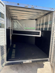 New 2023 Frontier Trailers 2 HORSE COLT SERIES FACTORY DEMO UNIT Stock / Stock Combo Trailer ONLY 1 AVAILABLE AT THIS PRICE!