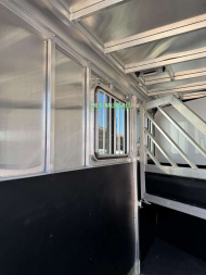 New 2023 Frontier Trailers 2 HORSE COLT SERIES FACTORY DEMO UNIT Stock / Stock Combo Trailer ONLY 1 AVAILABLE AT THIS PRICE!