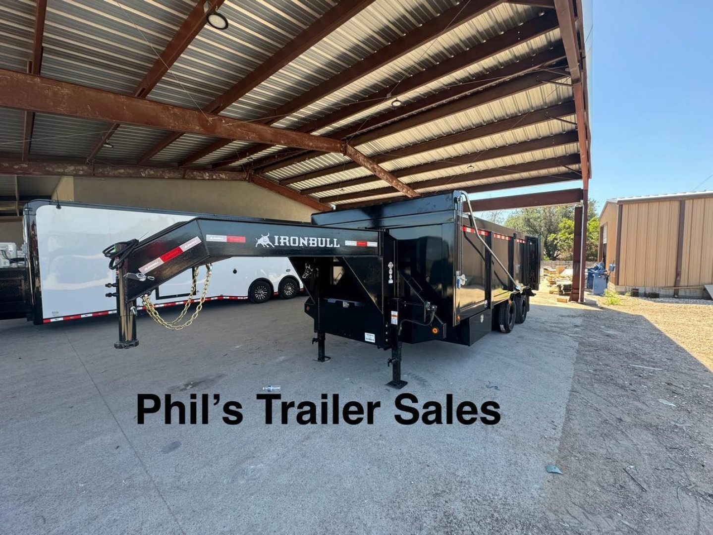 New Iron Bull 20 DUMP TRAILER TANDEM DUAL 20 K MONSTER DUMP Dump Trailer