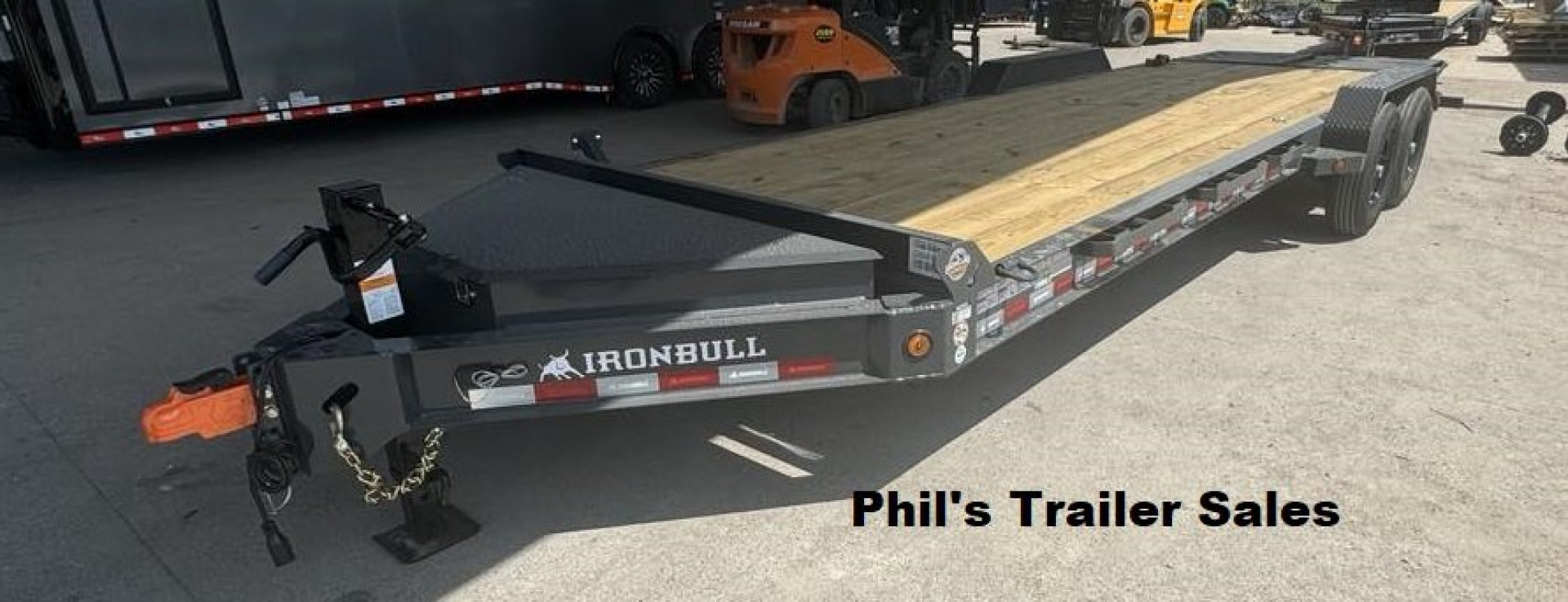 New 24' Iron Bull IRON BULL Equipment Trailer4