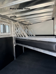 New 2023 Frontier Trailers FACTORY DEMO UNIT3 HORSE STRIDER SERIES Stock / Stock Combo Trailer ONLY 1 AVAILABLE AT THIS PRICE