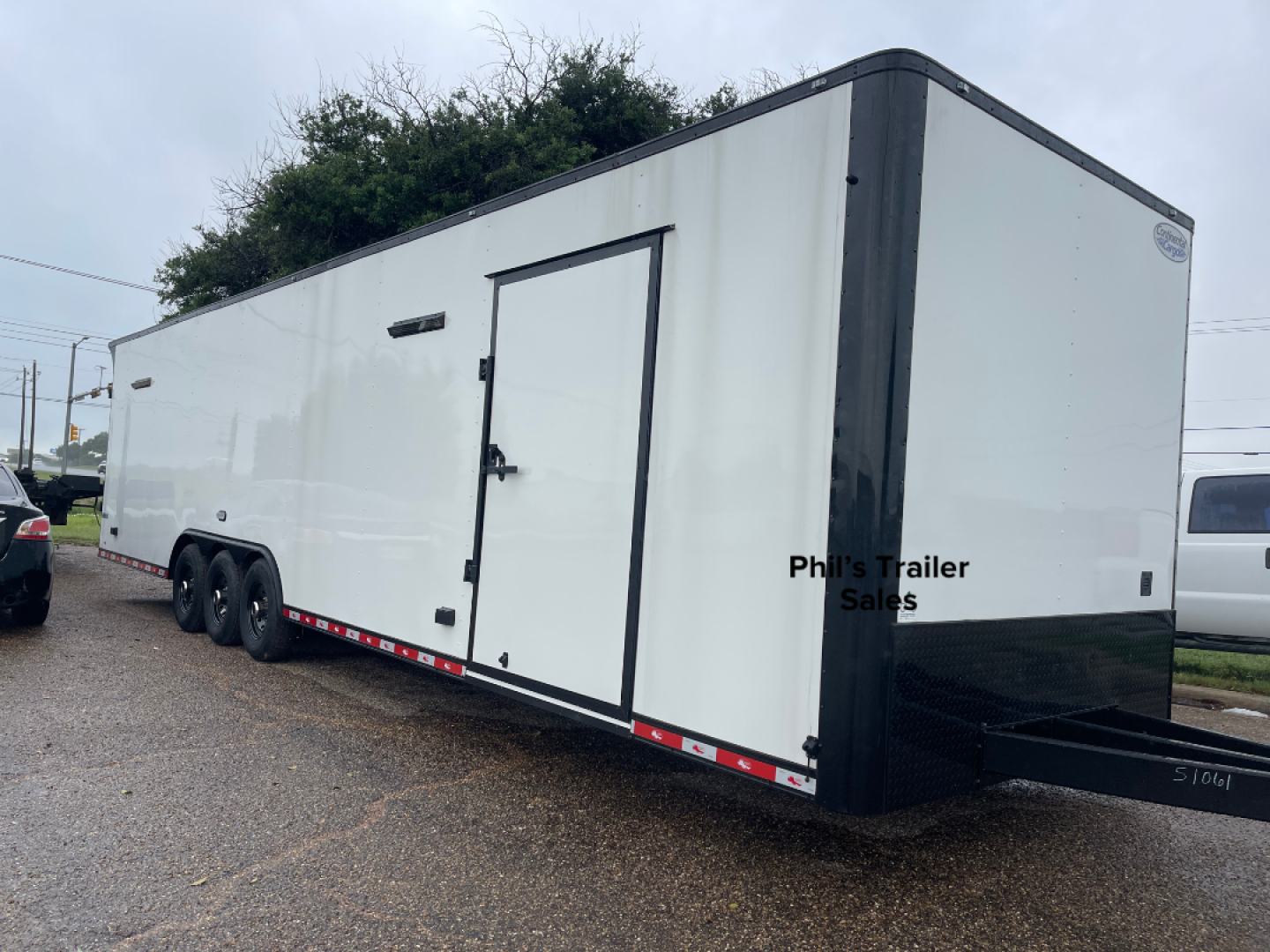 New CONTINENTAL CARGO 34 2 CAR RACE TRAILER ENCLOSED TRAILER Continental Cargo Car / Racing Trailer Car / Racing Trailer