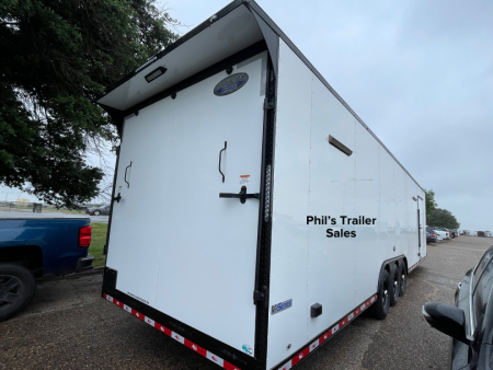 New CONTINENTAL CARGO 34 2 CAR RACE TRAILER ENCLOSED TRAILER Continental Cargo Car / Racing Trailer Car / Racing Trailer