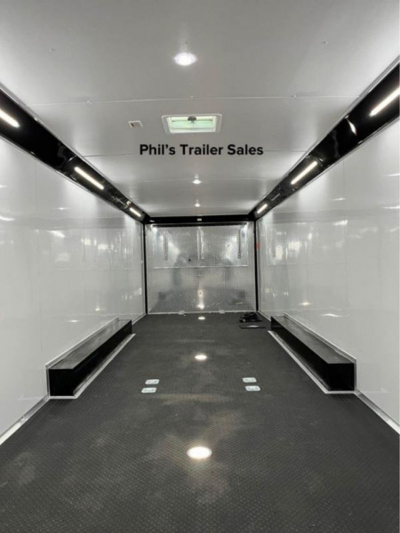New CONTINENTAL CARGO 34 2 CAR RACE TRAILER ENCLOSED TRAILER Continental Cargo Car / Racing Trailer Car / Racing Trailer