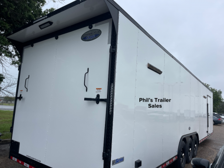 New CONTINENTAL CARGO 34 2 CAR RACE TRAILER ENCLOSED TRAILER Continental Cargo Car / Racing Trailer Car / Racing Trailer