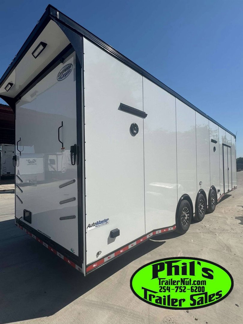 New CONTINENTAL CARGO NEW 85X32 ENCLOSED RACE CAR TRAILER LATE MODEL RAMP OVERS TRAILER Car / Racing Trailer