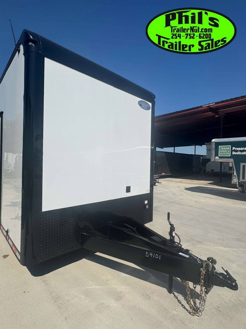 New CONTINENTAL CARGO NEW 85X32 ENCLOSED RACE CAR TRAILER LATE MODEL RAMP OVERS TRAILER Car / Racing Trailer