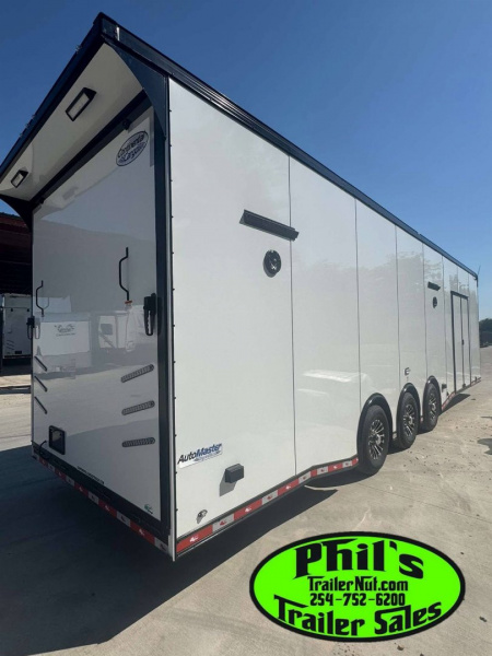 New CONTINENTAL CARGO NEW 85X32 ENCLOSED RACE CAR TRAILER LATE MODEL RAMP OVERS TRAILER Car / Racing Trailer