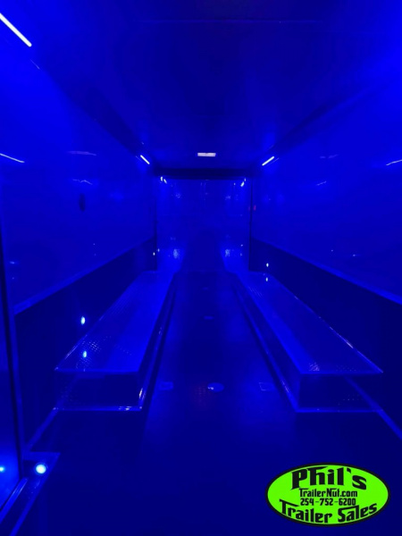 New CONTINENTAL CARGO NEW 85X32 ENCLOSED RACE CAR TRAILER LATE MODEL RAMP OVERS TRAILER Car / Racing Trailer