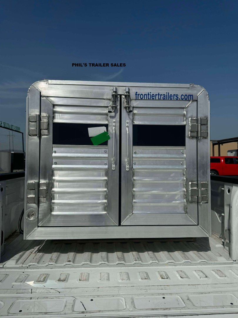 New 2024 Frontier Trailers 4 x6 Frontier Truck Boxes  Truck Boxes (Livestock and Dog)