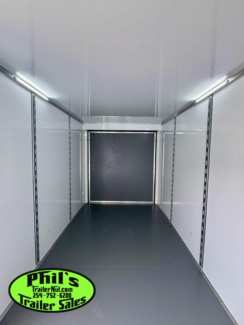 New 2025 Continental Cargo 7x16 STEEL MOD Cargo / Enclosed Trailer COMMERCIAL GRADE HEAVY DUTY 5200 LB TORSION AXLES!