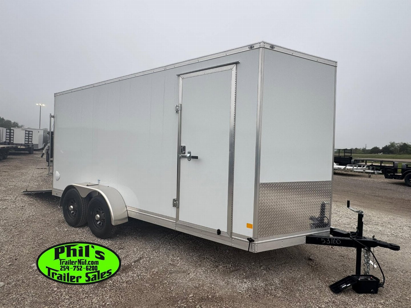 New 2025 Continental Cargo 7x16 STEEL MOD Cargo / Enclosed Trailer COMMERCIAL GRADE HEAVY DUTY 5200 LB TORSION AXLES!