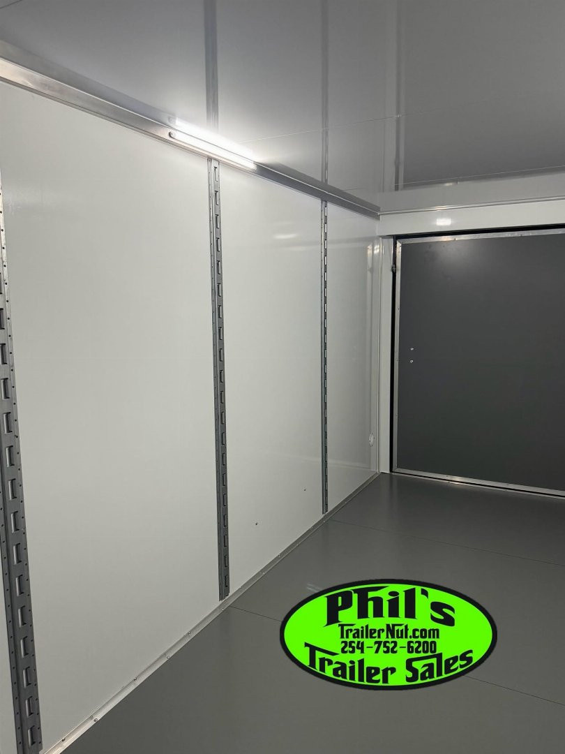 New 2025 Continental Cargo 7x16 STEEL MOD Cargo / Enclosed Trailer COMMERCIAL GRADE HEAVY DUTY 5200 LB TORSION AXLES!