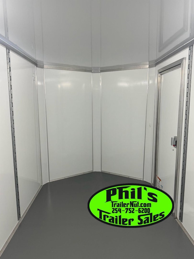 New 2025 Continental Cargo 7x16 STEEL MOD Cargo / Enclosed Trailer COMMERCIAL GRADE HEAVY DUTY 5200 LB TORSION AXLES!