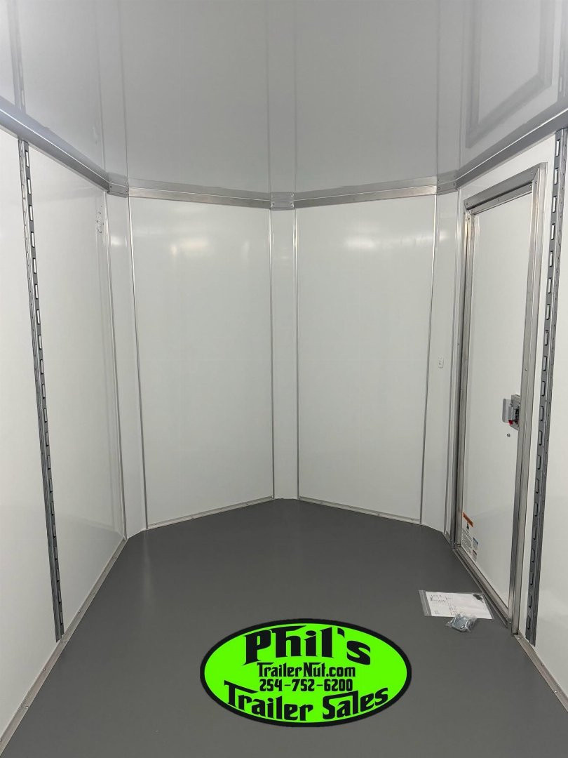New 2025 Continental Cargo 7x16 STEEL MOD Cargo / Enclosed Trailer COMMERCIAL GRADE HEAVY DUTY 5200 LB TORSION AXLES!