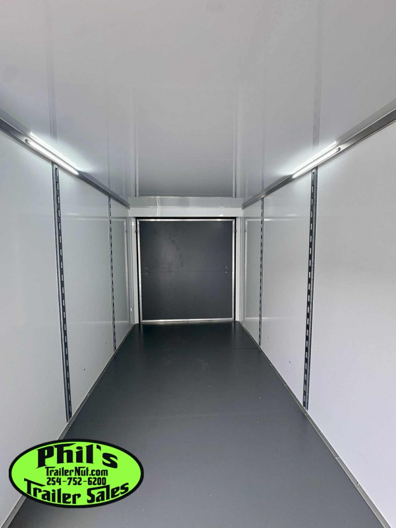 New 2025 Continental Cargo 7x16 STEEL MOD Cargo / Enclosed Trailer COMMERCIAL GRADE HEAVY DUTY 5200 LB TORSION AXLES!