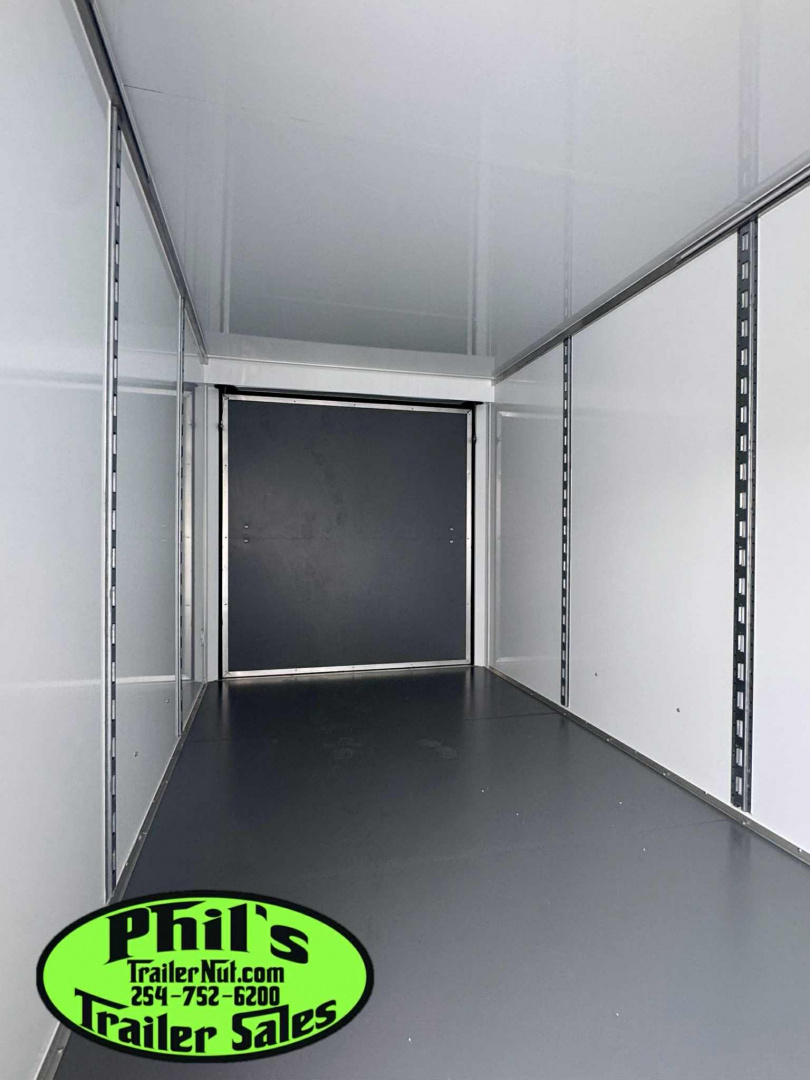 New 2025 Continental Cargo 7x16 STEEL MOD Cargo / Enclosed Trailer COMMERCIAL GRADE HEAVY DUTY 5200 LB TORSION AXLES!