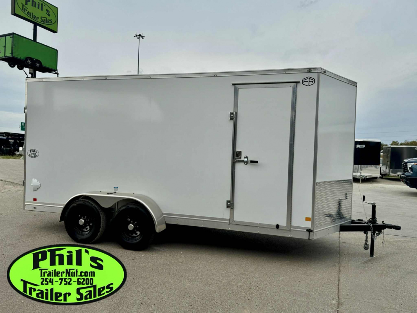 New 2025 Continental Cargo 7x16 STEEL MOD Cargo / Enclosed Trailer COMMERCIAL GRADE HEAVY DUTY 5200 LB TORSION AXLES!