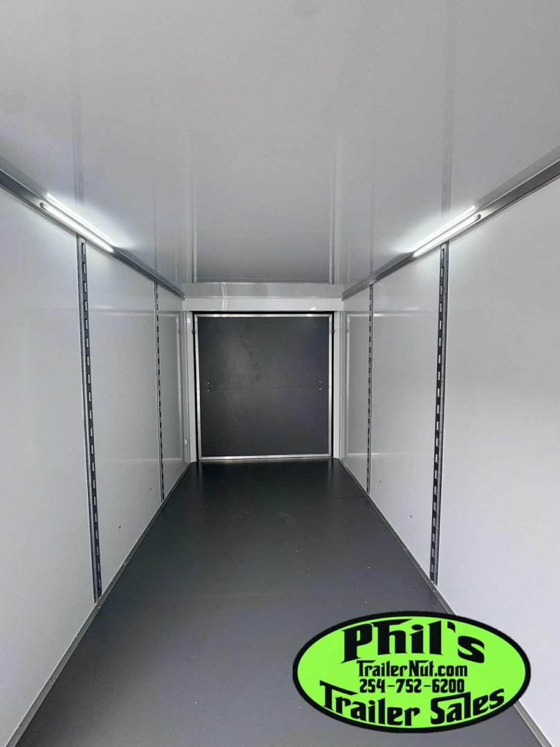 New 2025 Continental Cargo 7x16 STEEL MOD Cargo / Enclosed Trailer COMMERCIAL GRADE HEAVY DUTY 5200 LB TORSION AXLES!