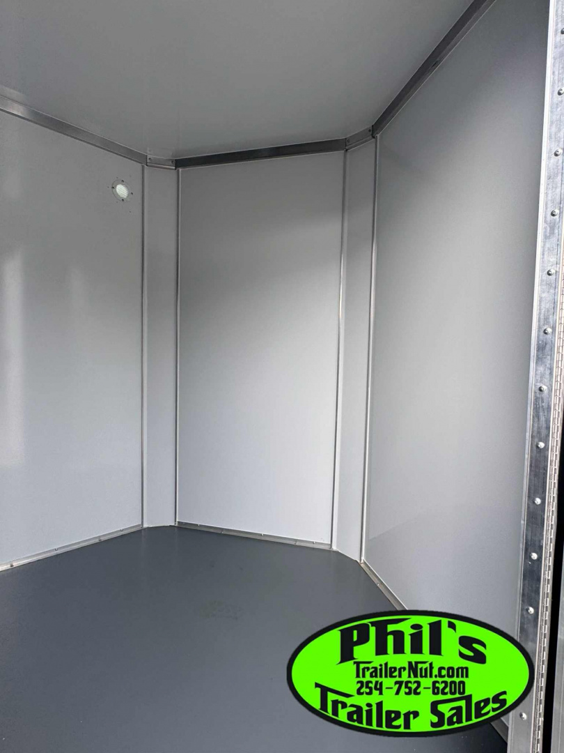 New 2025 Continental Cargo 7x16 STEEL MOD Cargo / Enclosed Trailer COMMERCIAL GRADE HEAVY DUTY 5200 LB TORSION AXLES!