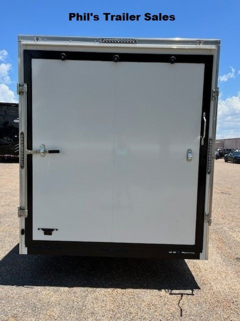 New 2025 Continental Cargo 7x16 STEEL MOD Cargo / Enclosed Trailer COMMERCIAL GRADE HEAVY DUTY 5200 LB TORSION AXLES!