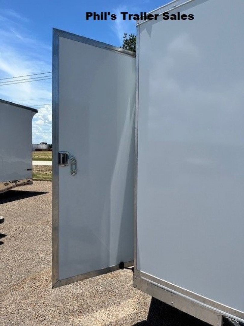 New 2025 Continental Cargo 7x16 STEEL MOD Cargo / Enclosed Trailer COMMERCIAL GRADE HEAVY DUTY 5200 LB TORSION AXLES!