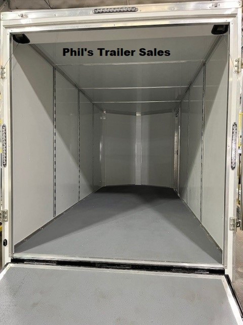 New 2025 Continental Cargo 7x16 STEEL MOD Cargo / Enclosed Trailer COMMERCIAL GRADE HEAVY DUTY 5200 LB TORSION AXLES!