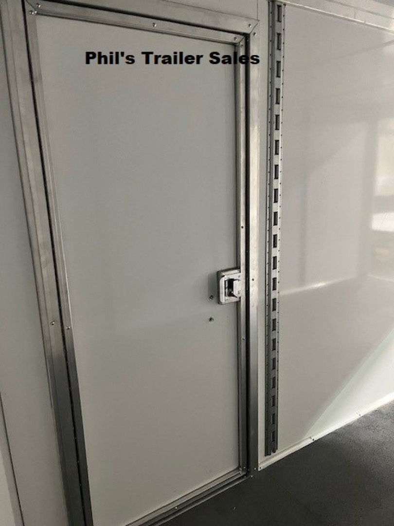 New 2025 Continental Cargo 7x16 STEEL MOD Cargo / Enclosed Trailer COMMERCIAL GRADE HEAVY DUTY 5200 LB TORSION AXLES!