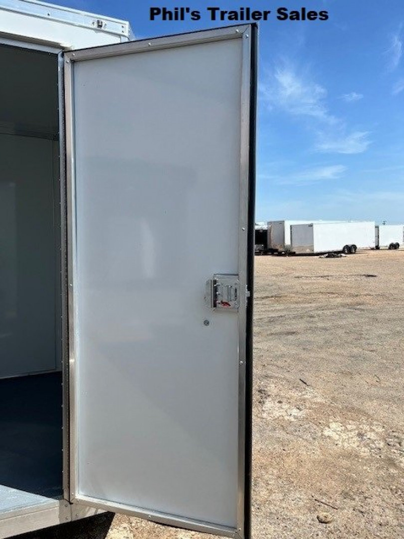 New 2025 Continental Cargo 7x16 STEEL MOD Cargo / Enclosed Trailer COMMERCIAL GRADE HEAVY DUTY 5200 LB TORSION AXLES!