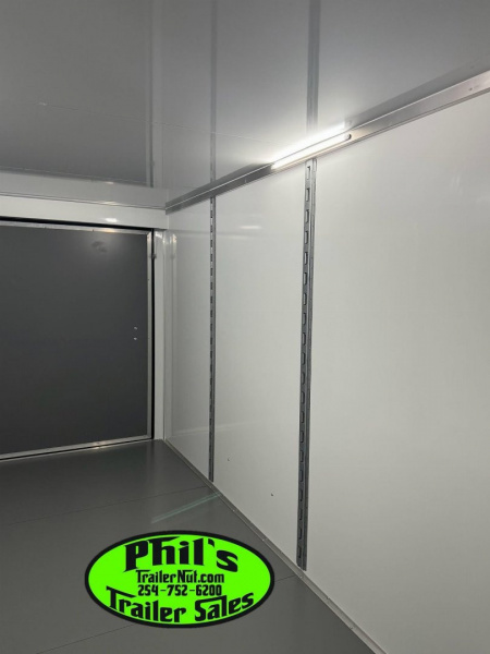 New 2025 Continental Cargo 7x16 STEEL MOD Cargo / Enclosed Trailer COMMERCIAL GRADE HEAVY DUTY 5200 LB TORSION AXLES!