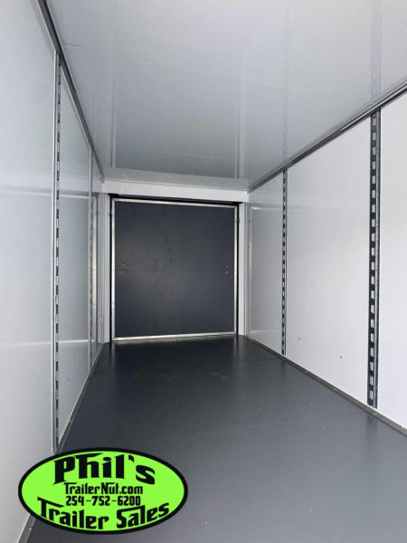 New 2025 Continental Cargo 7x16 STEEL MOD Cargo / Enclosed Trailer COMMERCIAL GRADE HEAVY DUTY 5200 LB TORSION AXLES!