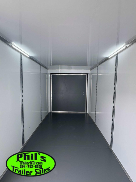 New 2025 Continental Cargo 7x16 STEEL MOD Cargo / Enclosed Trailer COMMERCIAL GRADE HEAVY DUTY 5200 LB TORSION AXLES!