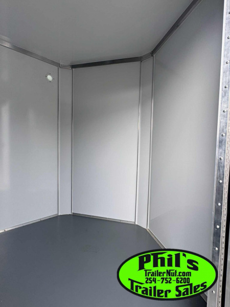 New 2025 Continental Cargo 7x16 STEEL MOD Cargo / Enclosed Trailer COMMERCIAL GRADE HEAVY DUTY 5200 LB TORSION AXLES!