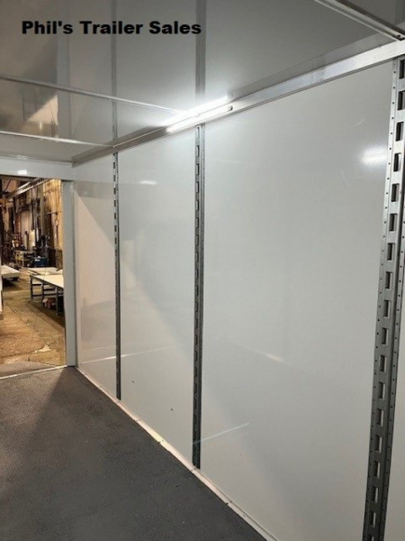 New 2025 Continental Cargo 7x16 STEEL MOD Cargo / Enclosed Trailer COMMERCIAL GRADE HEAVY DUTY 5200 LB TORSION AXLES!