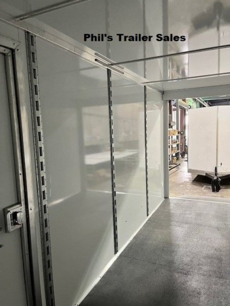 New 2025 Continental Cargo 7x16 STEEL MOD Cargo / Enclosed Trailer COMMERCIAL GRADE HEAVY DUTY 5200 LB TORSION AXLES!