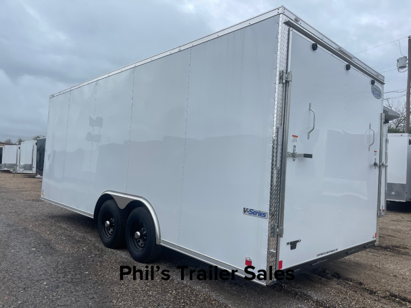 New 2025 Continental Cargo 8.5X20 ENCLOSED TRAILER Car / Racing Trailer 7' INTERIOR