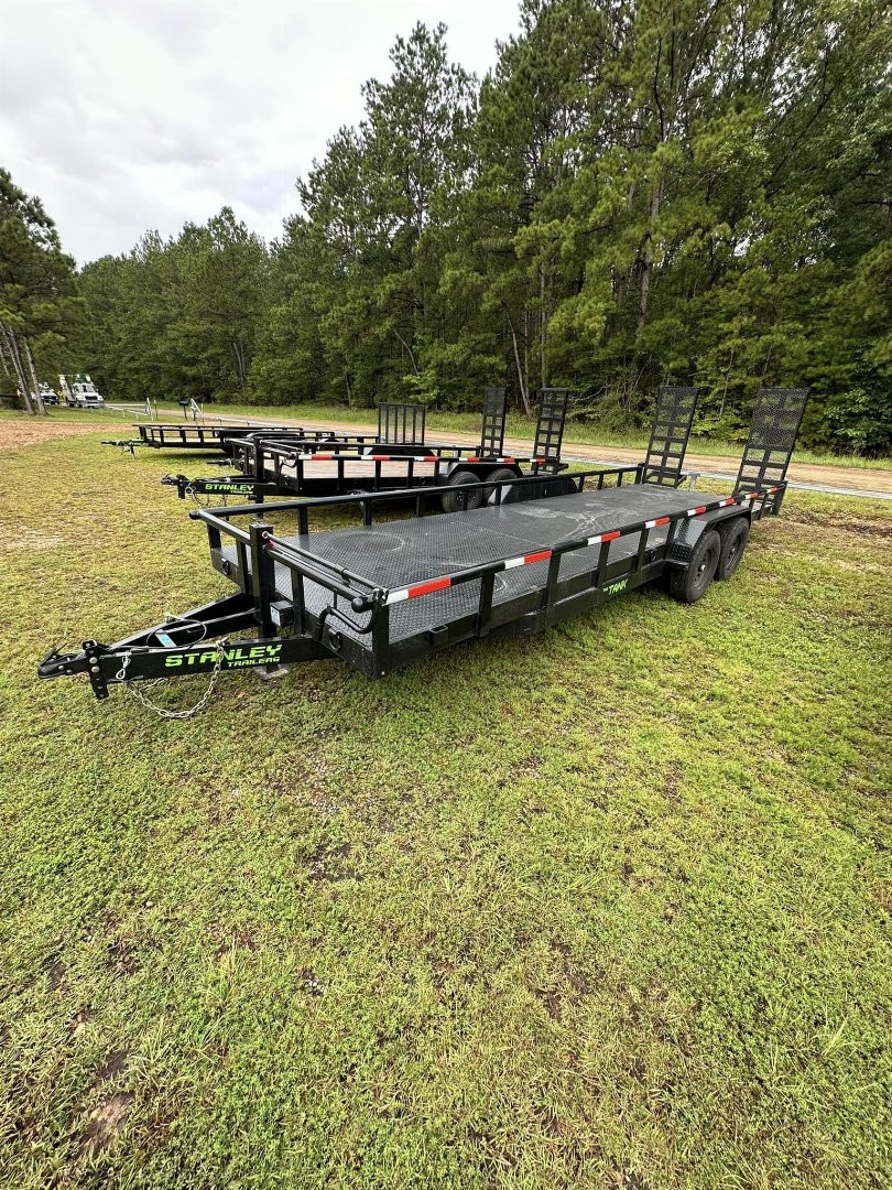 New 2024 Stanley Trailers 83X24 STEEL DECK HEAVY DUTY UTILITY TRAILER / Equipment Trailer