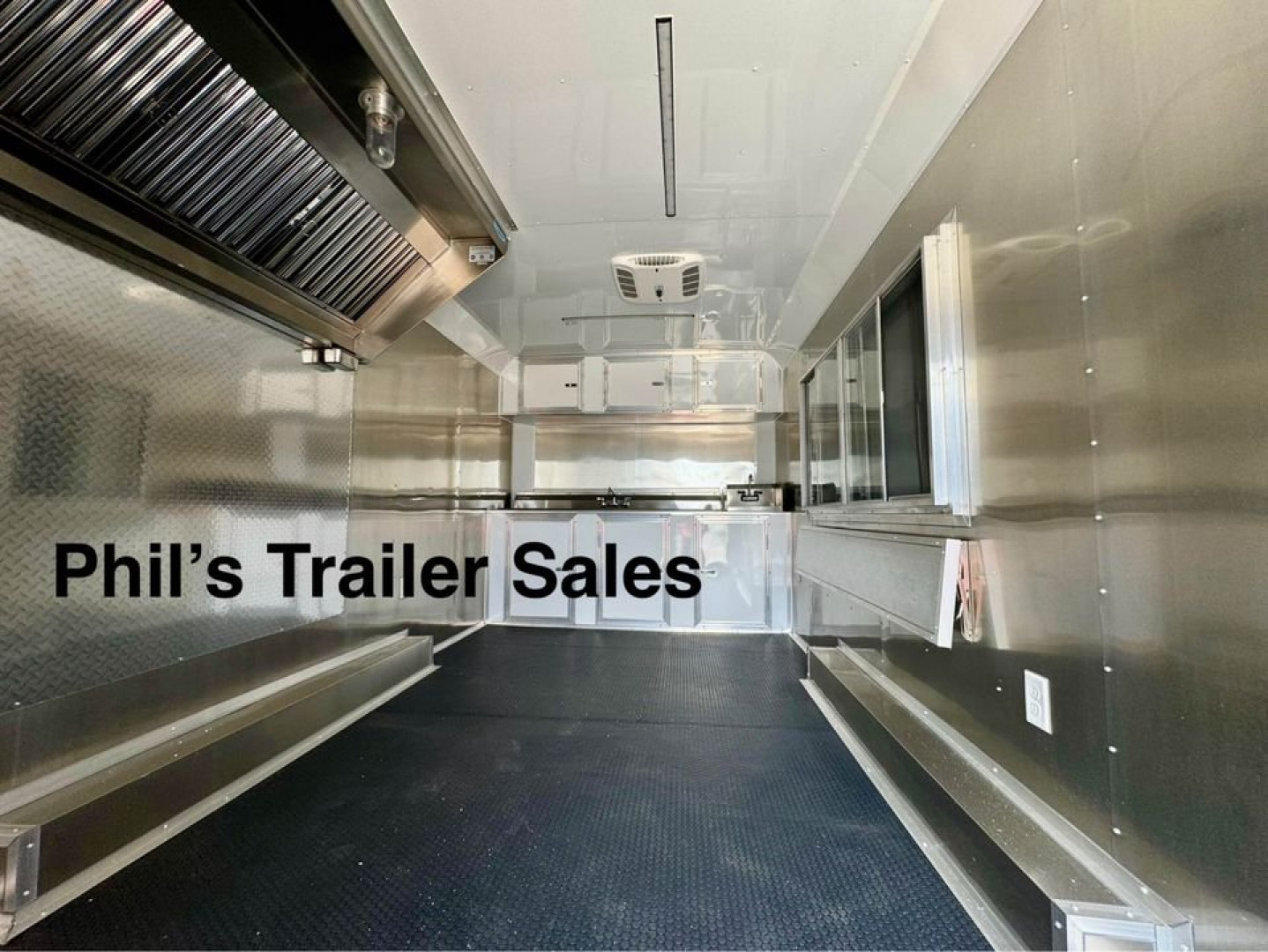 New 2024 8.5X16 Concession TRAILER WITH VENT-A-HOOD VENDING TRAILER