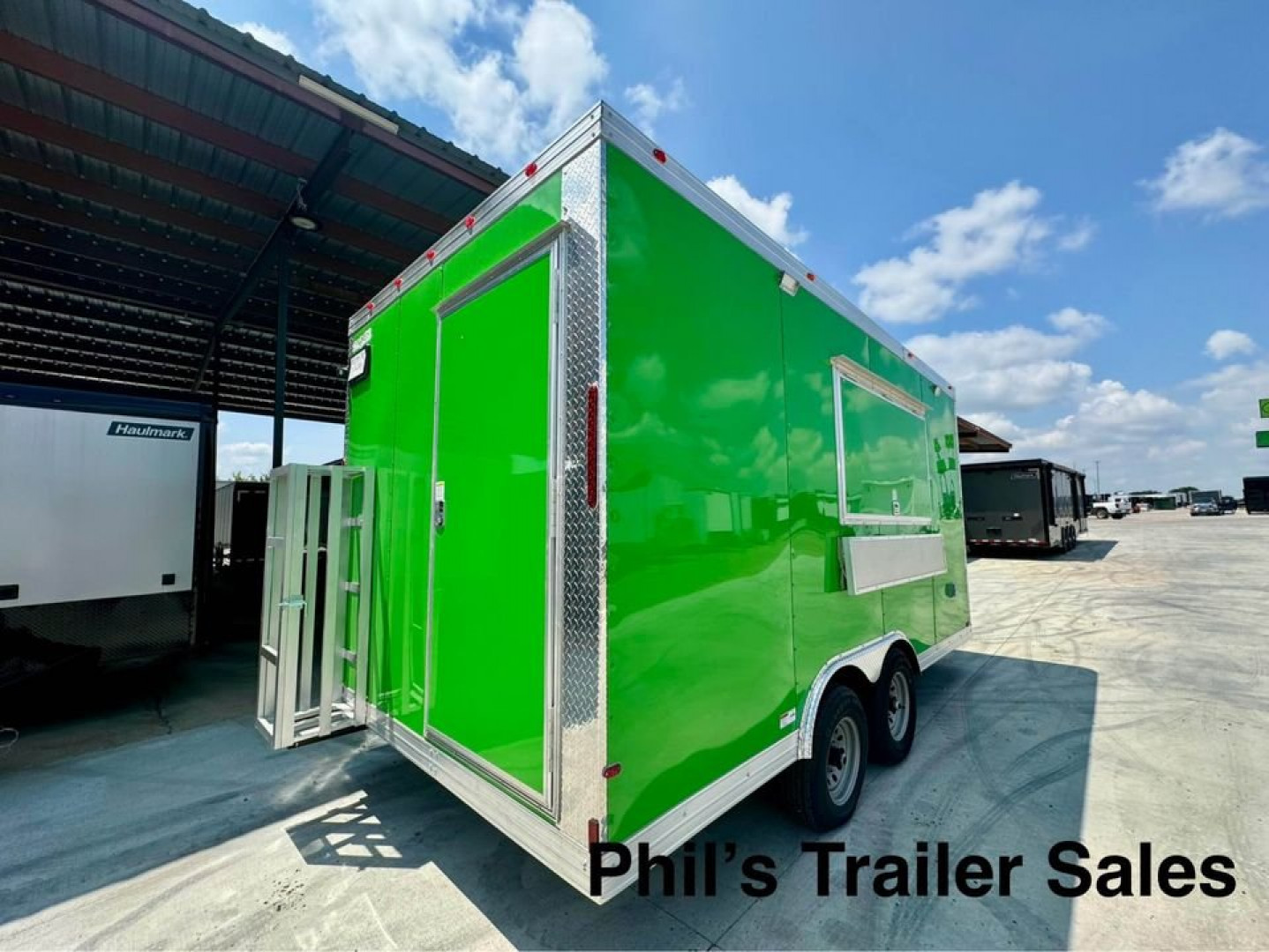 New 2024 8.5X16 Concession TRAILER WITH VENT-A-HOOD VENDING TRAILER