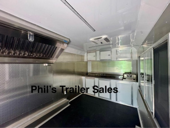 New 2024 8.5X16 Concession TRAILER WITH VENT-A-HOOD VENDING TRAILER
