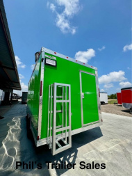 New 2024 8.5X16 Concession TRAILER WITH VENT-A-HOOD VENDING TRAILER
